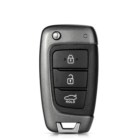 KEYYOU Откидной Значок Дистанционного Ключа Для Hyundai Tucson Elantra Accent Solaris Kona Verna 2017+ Складной Сменный На Со...