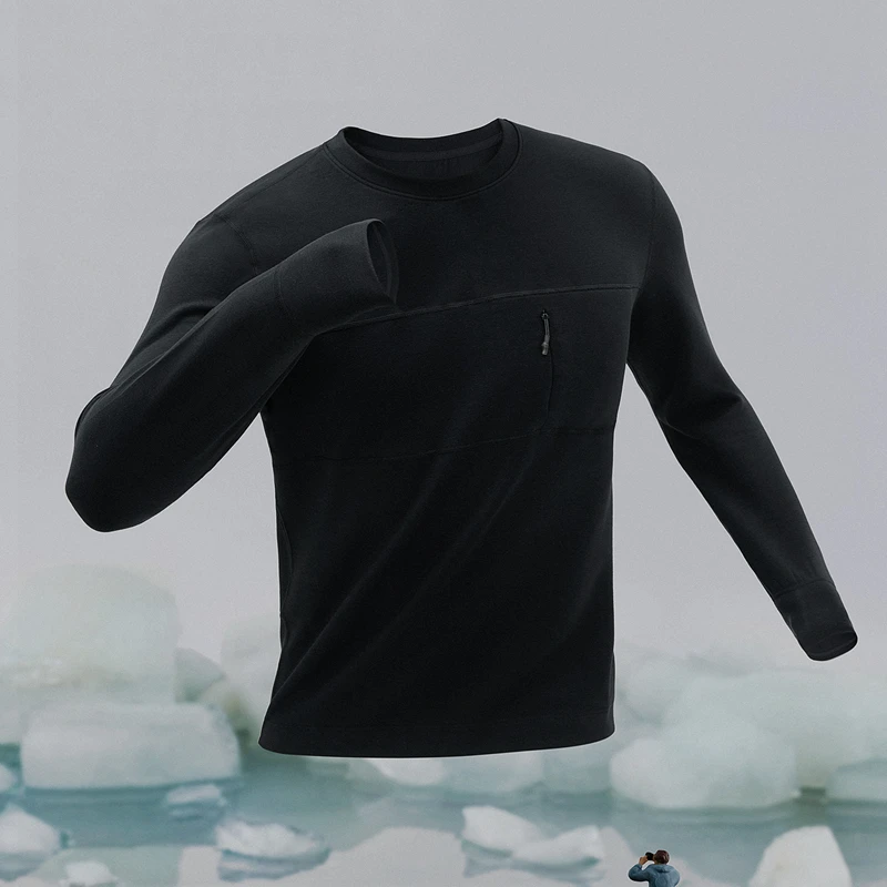 Naturehike Outlast Thermal Underwear man long sleeve t-shirt Outdoor Sports Breathable Training Camping Hiking Cycling tops