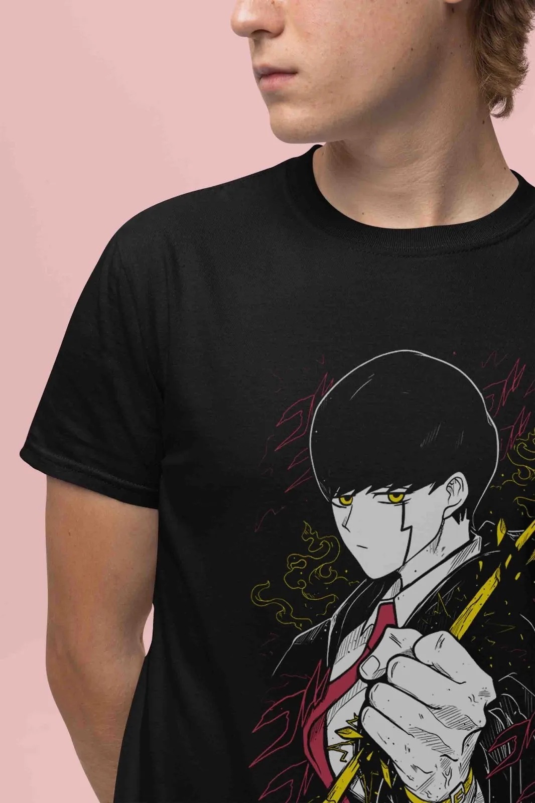 Mashle Shirt Mash Tshirt Lance T-Shirt Dot Top Finn Manga Abyss Anime Rayne Tee