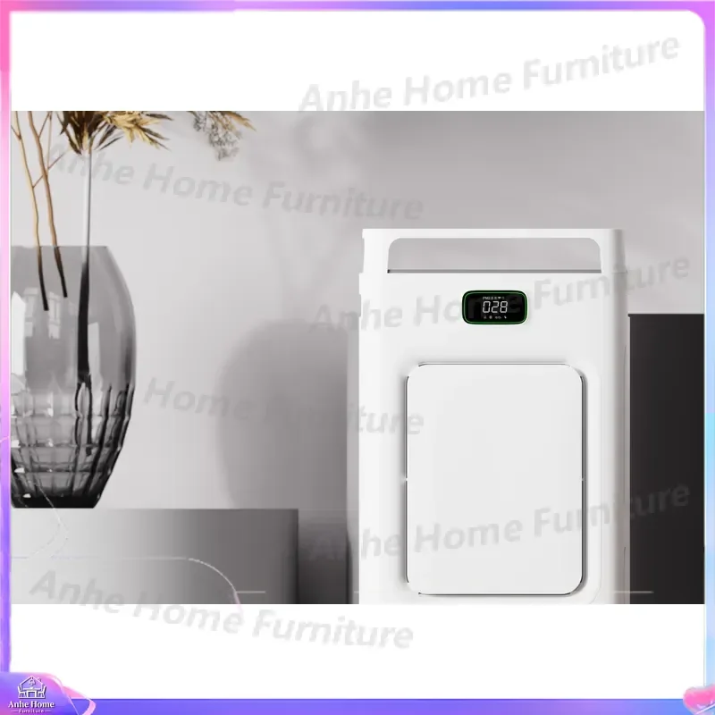 Graffiti Smart Portable Air Purifier H12 HEPA Biological Enzyme Filter Pet Hair Odor Remover Double Sided Suction 280m3h CADR