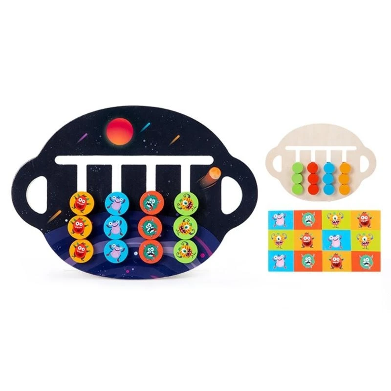 Find The Right Animal for Toddlers Boys & Girls Basic Color Animal Cognition Learning Toy Thinking Training 15UB