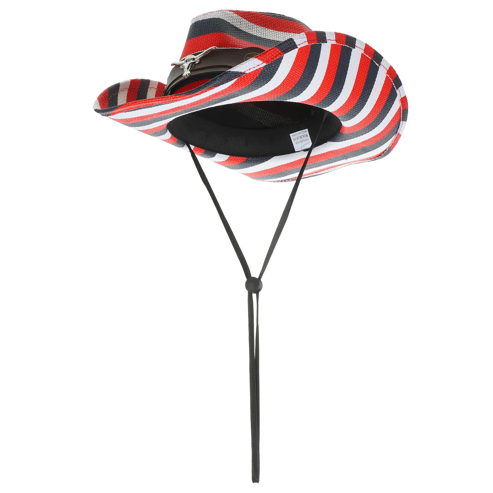 Cowboy Hat Western Style Creative Cosplay Party Wide Brim Costume Performance Accessory Fashionable Cowgirl Hat