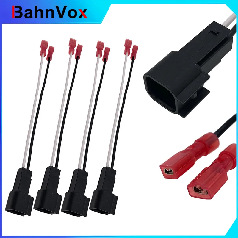 Bahnvox 2 Pieces Car Audio Speaker Wire Harness Connectors 72-5600 for Ford Mazda Aadpter Wire