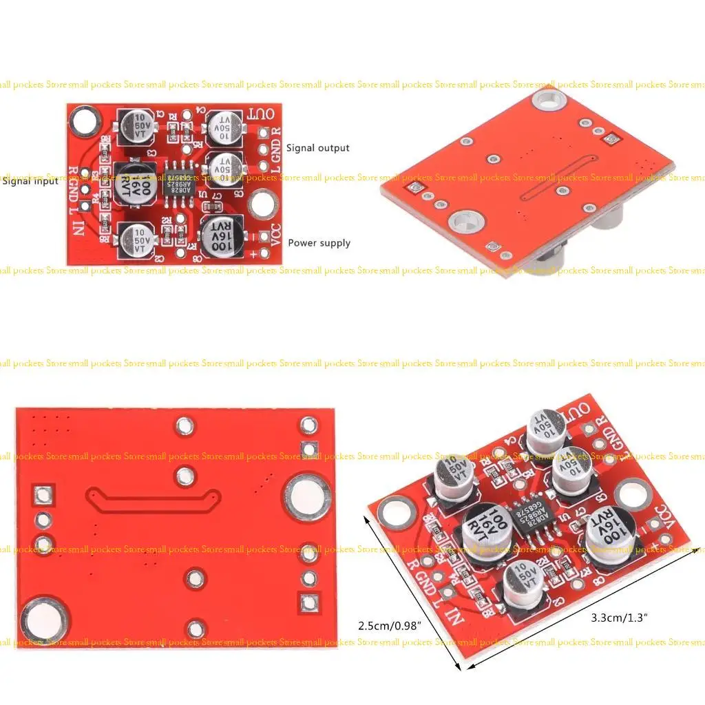 R1WD для 5V-15V 12V AD828 R1WD для 5V-15V 12V AD828