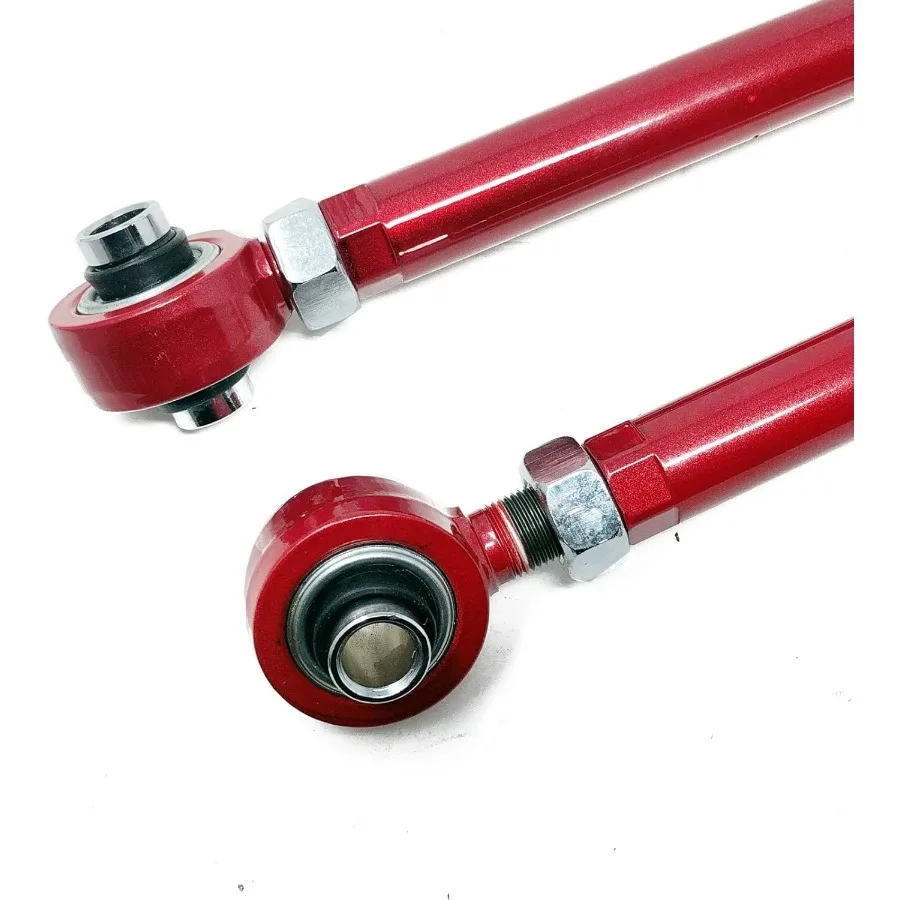 أذرع التحكم السفلي الخلفي القابلة للتعديل مع مجموعة محامل كروية مكونة من قطعتين مصممة لتعزيز التعامل مع المركبات والمحاذاة