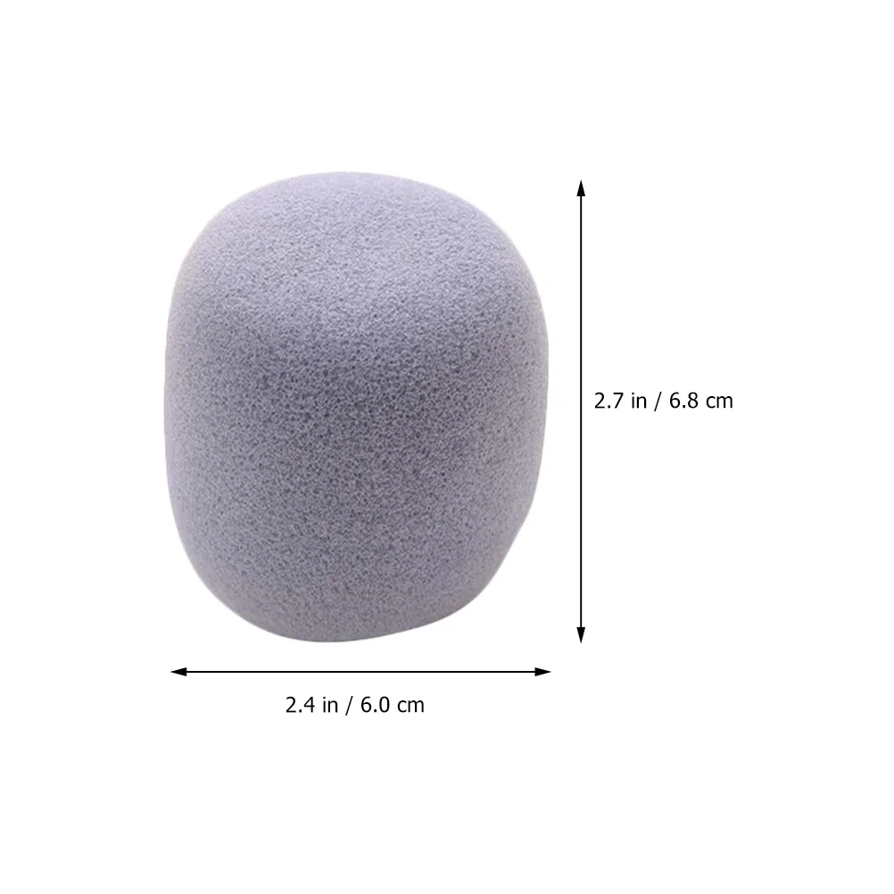 

9pcs Noise-proof Covers EVA Material KTV Conference Stage Replacement Dust Cover Microphone Covers Mic Cushion