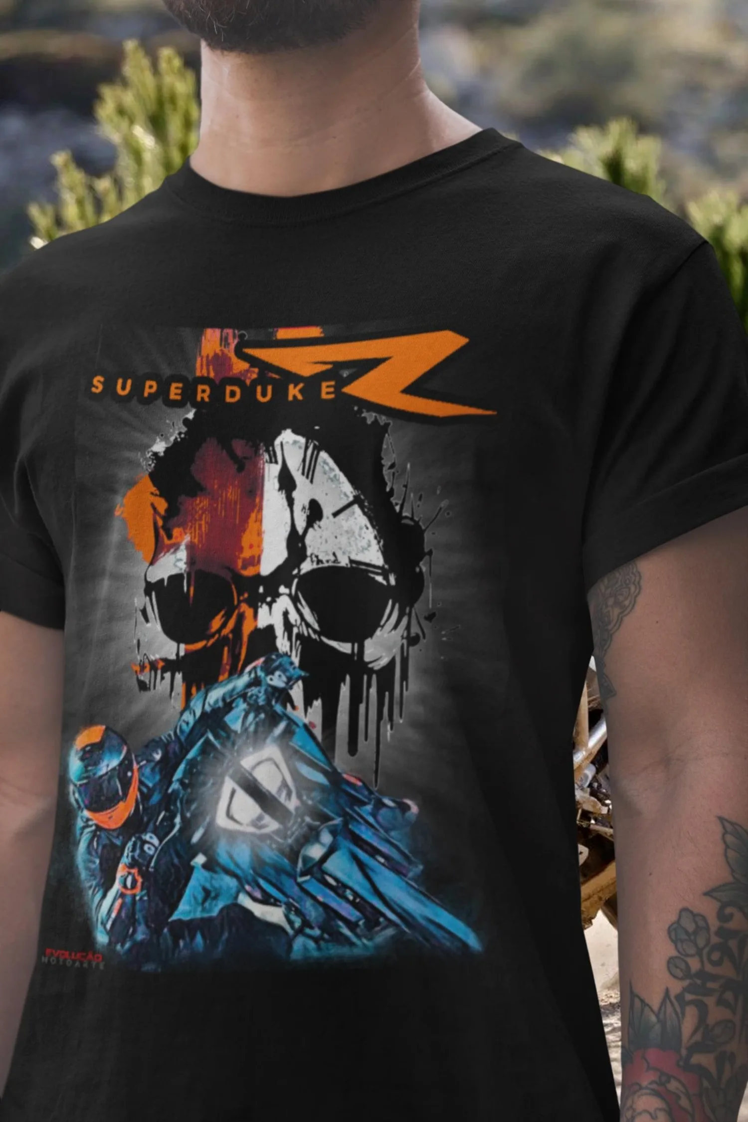 

140@EY K.TM 1290 Super Duke R T Shirt The Beast Hypernaked Motorcycle Tee V Twin Performance Rider Graphic Top For K.TM Fans Tra