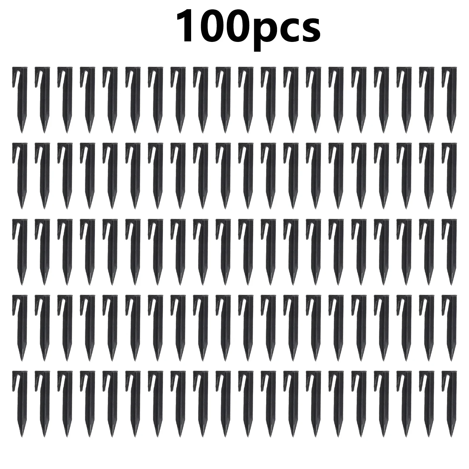 100pcs Awn Mower Boundary Pegs Nail Ground Spikes Fixing Pins Plastic For Securely Anchoring Robot Mower Lawn Mower Accessories