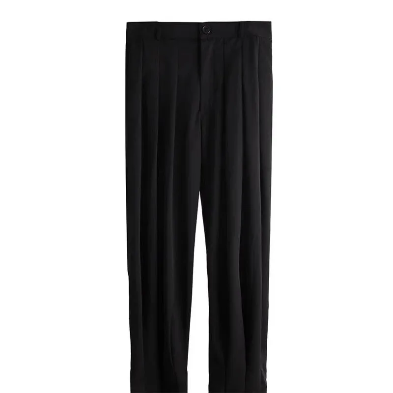 

Широкие мужские брюки, мужские модные весенне-летние брюки, повседневные брюки, шаровары, большой стиль Ямамото