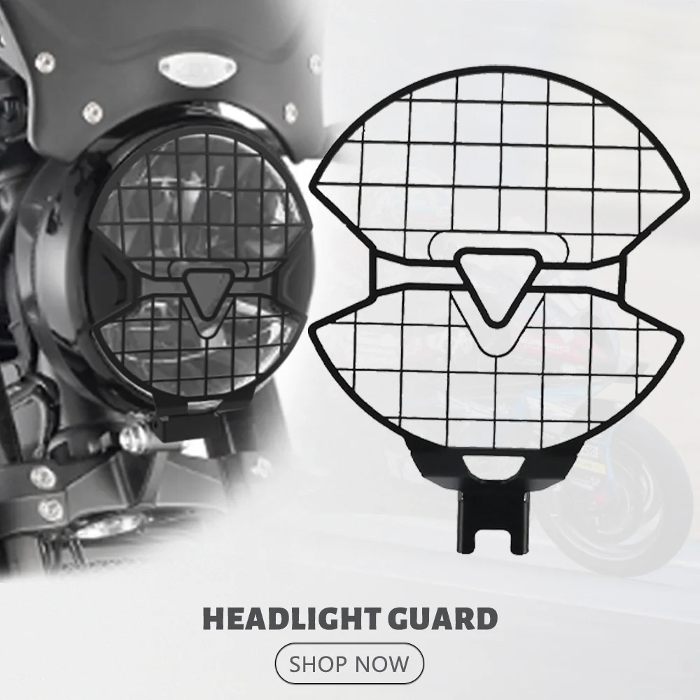 

Trident660 Motorcycle Accessories Headlight Guard Protection Cover FOR Trident 660 2021 2022 2023 2024 2025 Headlamp Grille Mesh