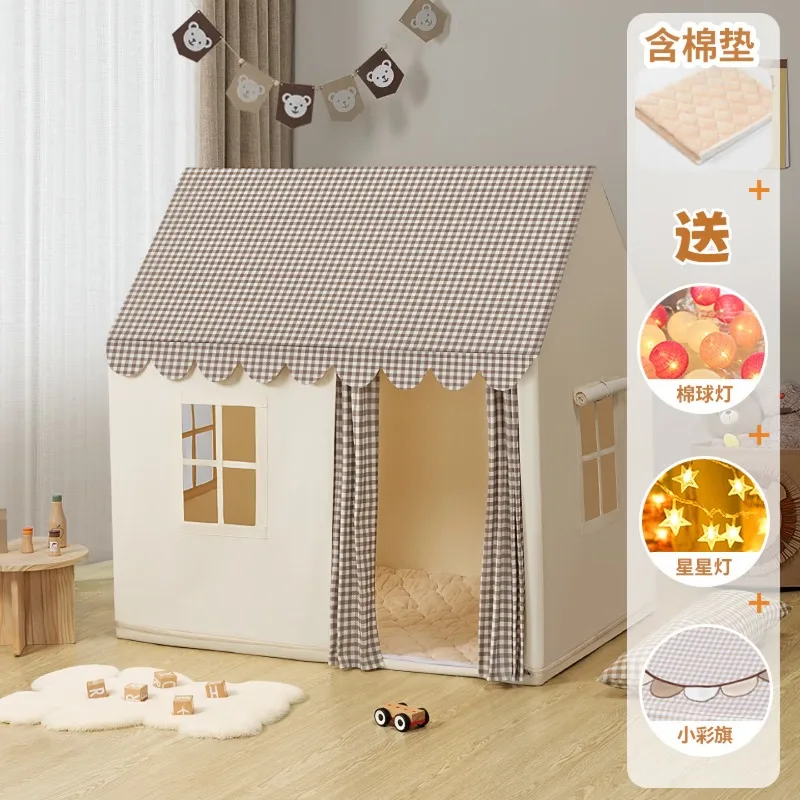 Small Tent Kids Indoor Baby Playhouse Boys Girls Household Small House Secret Base Cabin