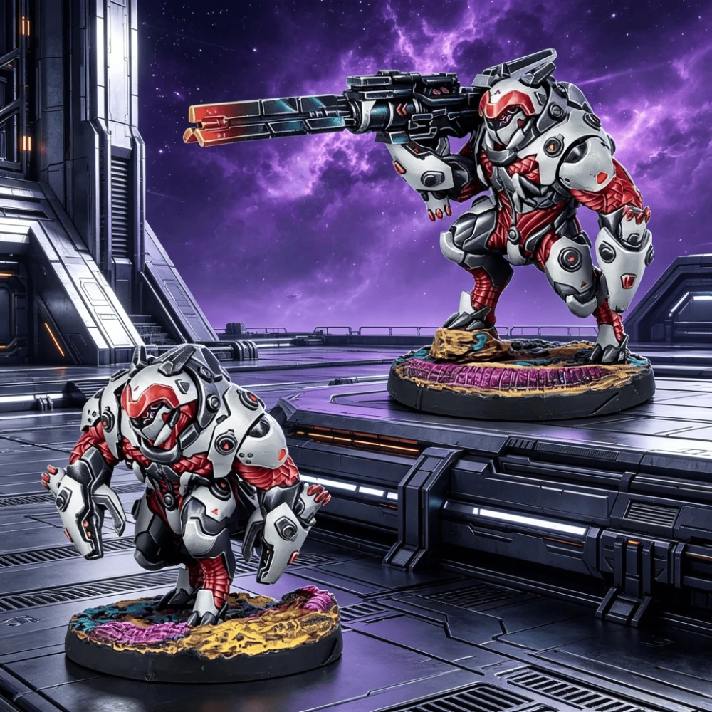 Ranters & Puzzlers, Casting Resin Model Kit, Resin Model, Unpainted