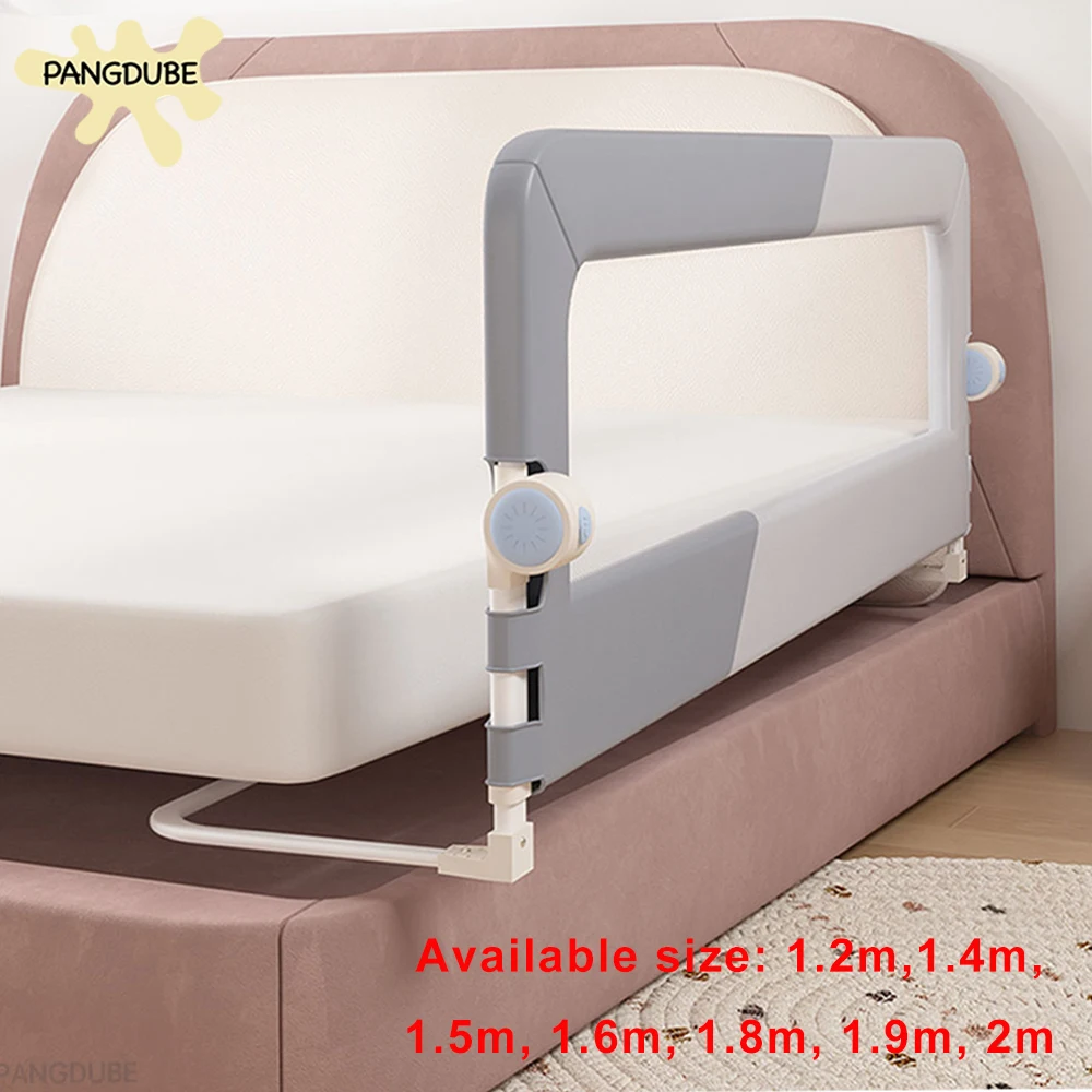 PANGDUBE Baby Bed Rail Guard Child Bed Barrier Safety Fence Railing for Kids Bed Toddler Anti Fall Side Rail Protection