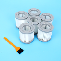 B03C-14Pcs HEPA Filter For JIMMY JV51/53 Handheld Cordless Vacuum Cleaner HEPA Filter Gray Replacement Filter