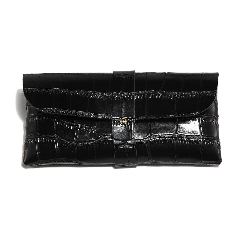 المحمولة الجلود مشبك حقيبة النظارات الشمسية النظارات المنظم مكافحة الضوء الأزرق قصر النظر نظارات عدسة حماية نظارات حامل