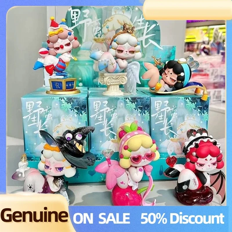 

Genuine Miss Rara Wild Growth Series Pvc Figure Blind Box Decoration Kids Surprise Mystery Box Desk Ornament Birthday Gifts