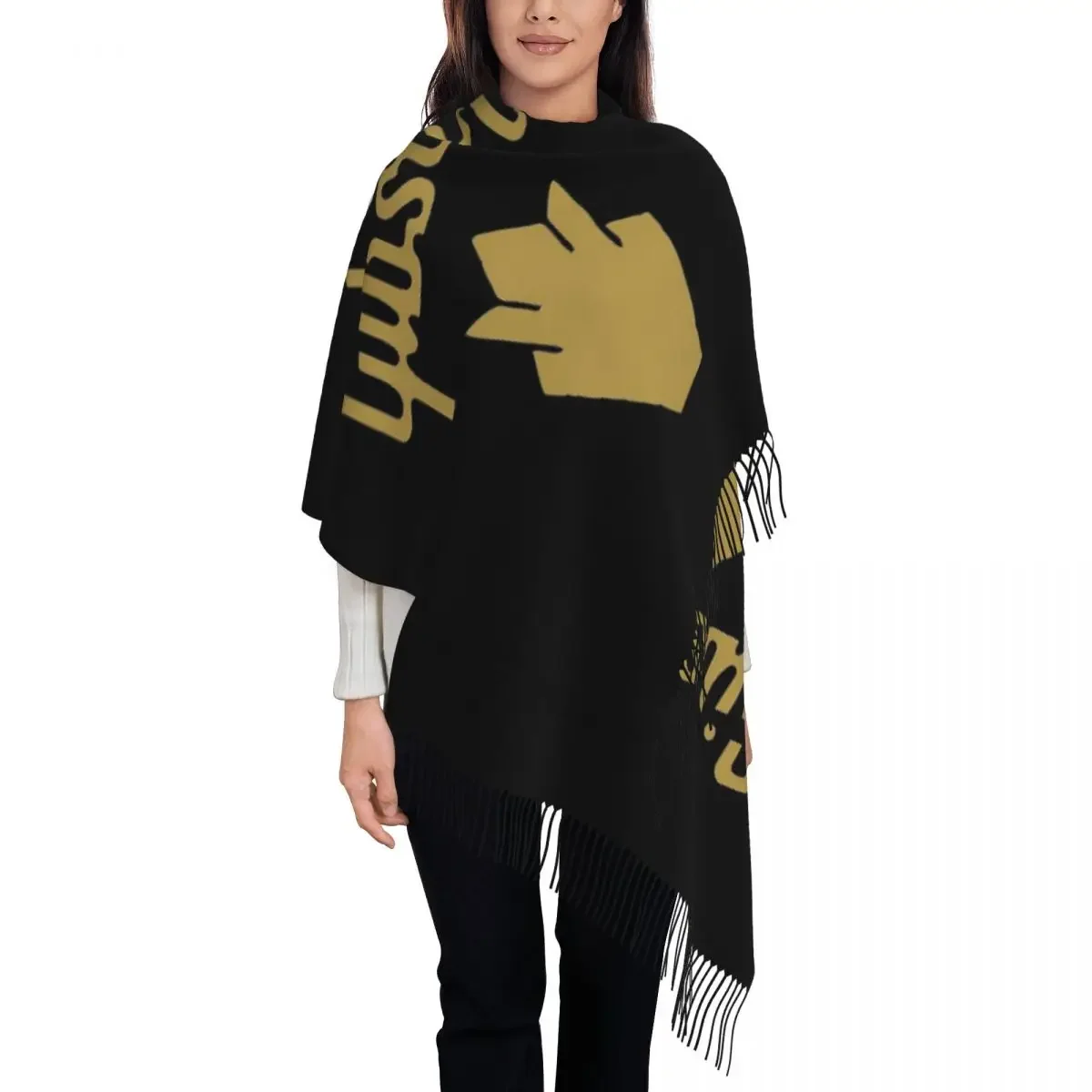 Customized Print 1894 Scarf Men Women Winter Fall Warm Scarves Music Shawl Wrap