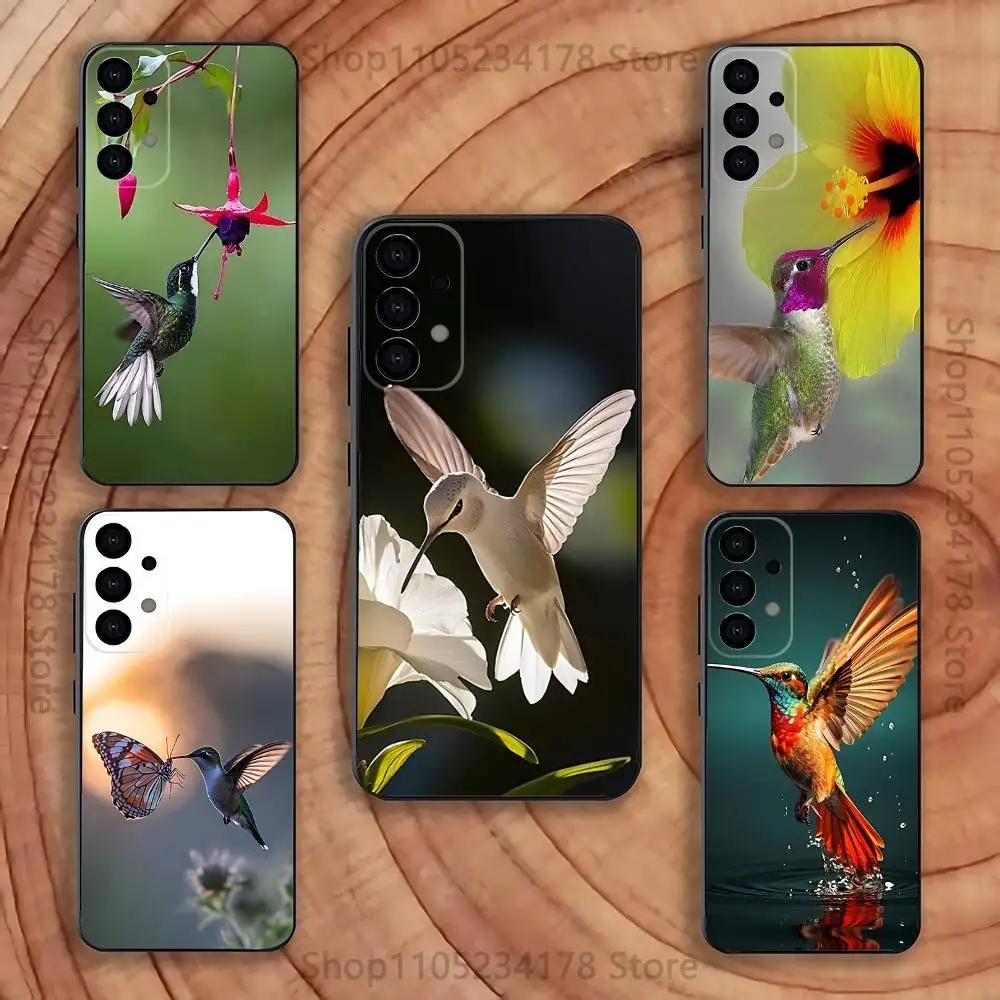 

H-Hummingbird-ES bird Phone Case for Samsung S series s21 s22 s23 s24 s25 FE Plus Ultra TPU Soft to Skin-friendly case