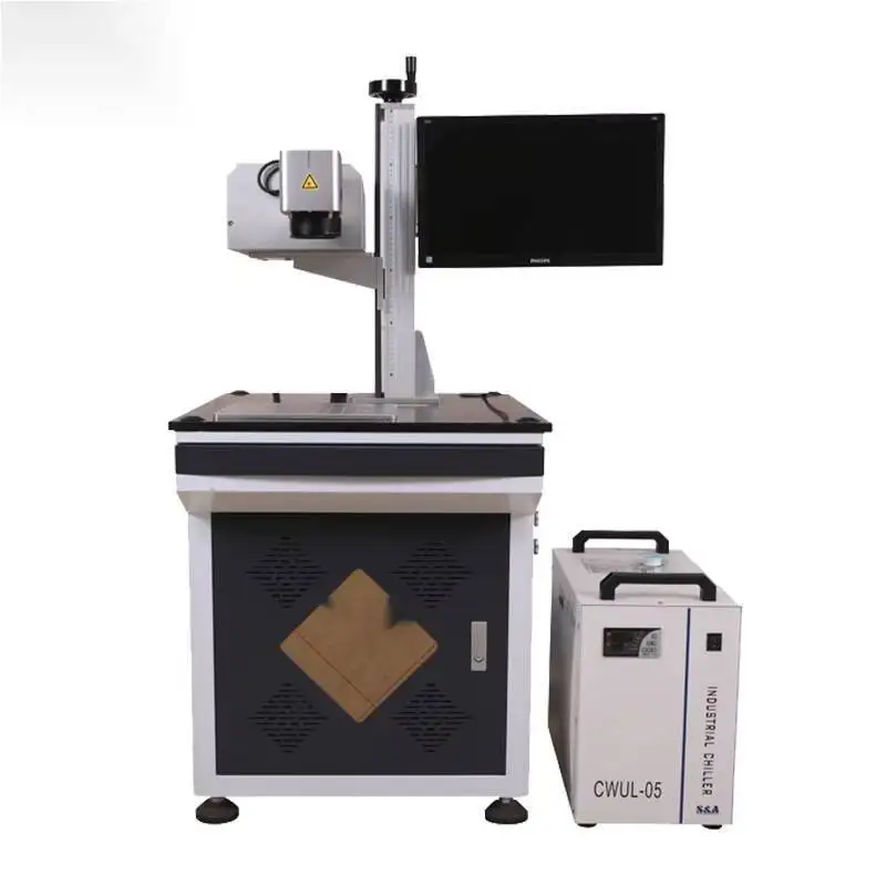 Laser Engraver UV Coding Machine Laser Marking Machine Marking Glass Ceramic Crystal Cup Engraving Fully Automatic Plastic