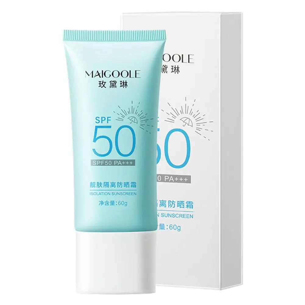 Crème Solaire Hydratante éventuelles F 50 + de 60g, Anti-UV, Anti-Cernes, Imperméable, Protection Longue Durée du Visage et du Corps, Cre I2F0