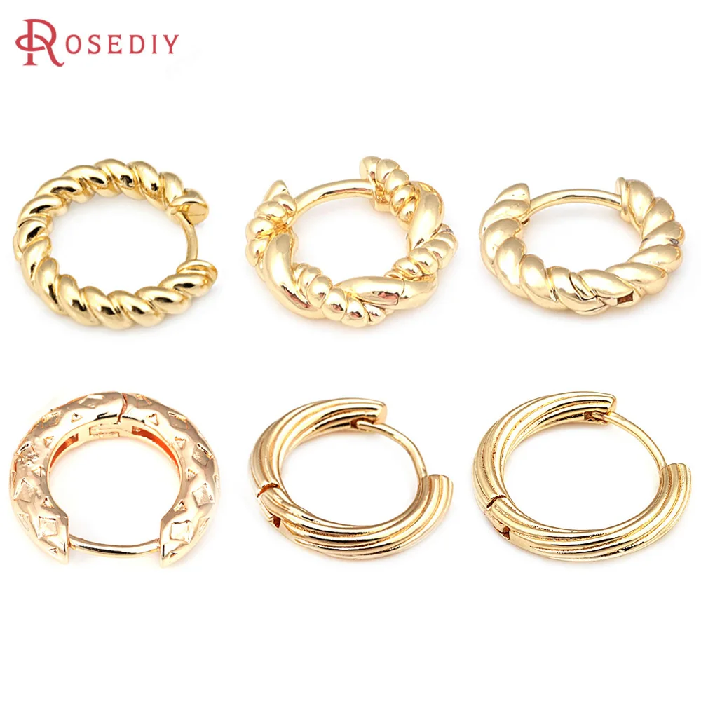 18K Gold Color Bras… - image