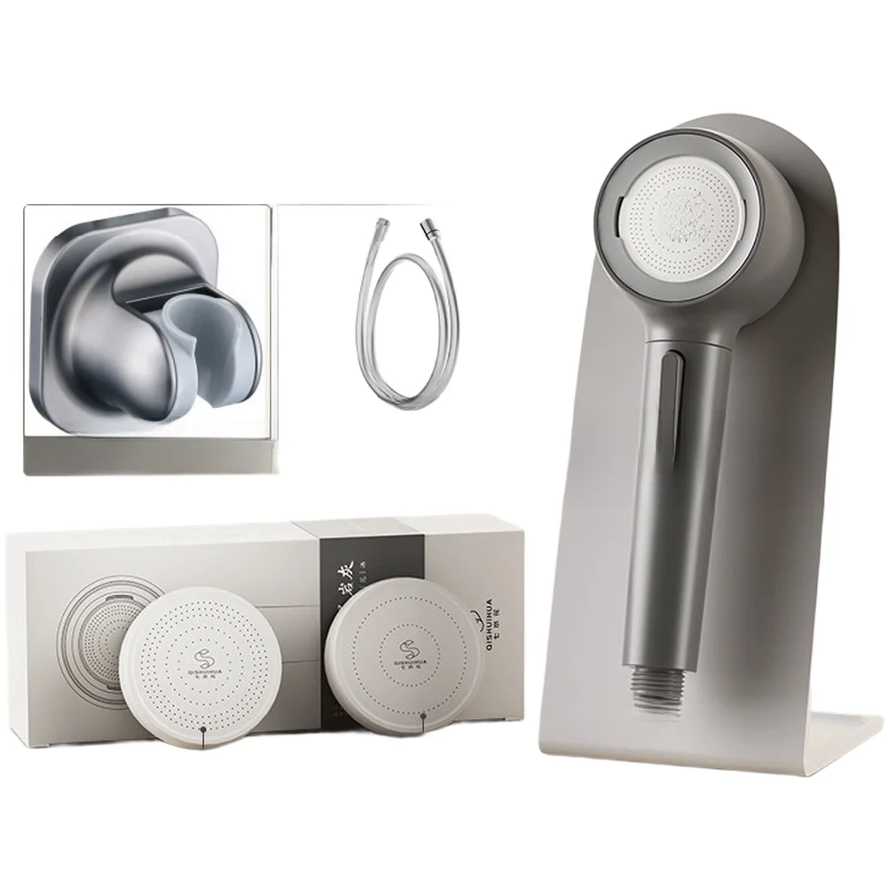 daily-shower-grey-high-pressure-shower-anti-clogging-shower-head-shower-head-rain-mode-multi-directional-pulsing