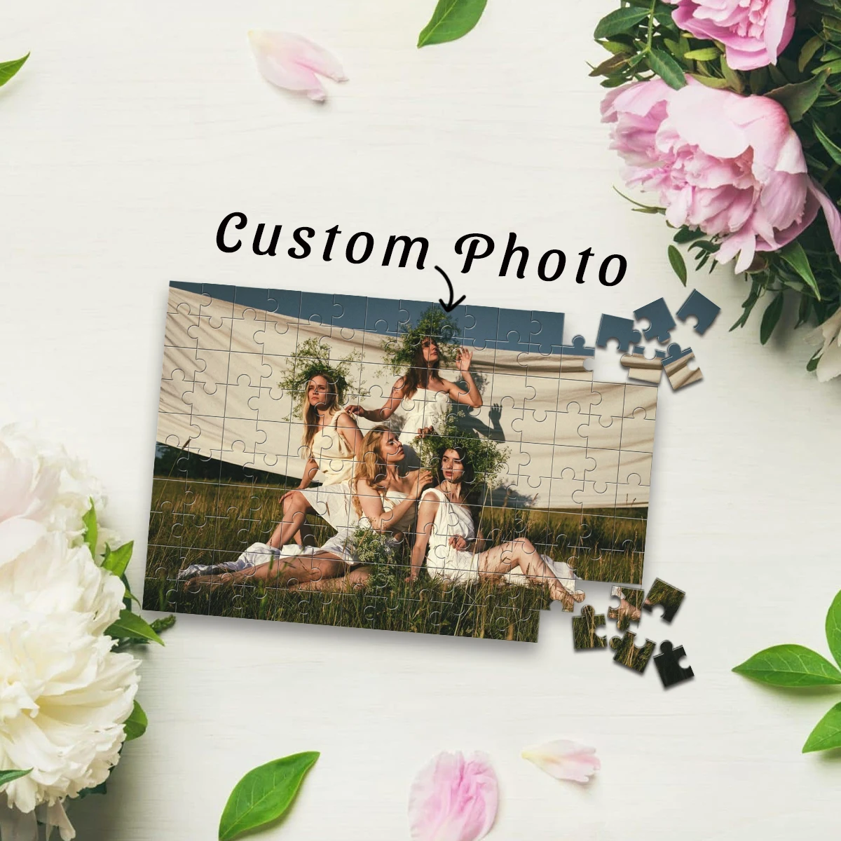 35/150/300/500pcs  Creative Custom Picture Jigsaw puzzle Personalized Picture For Baby Toy Gifts for Commemorative or Special Oc