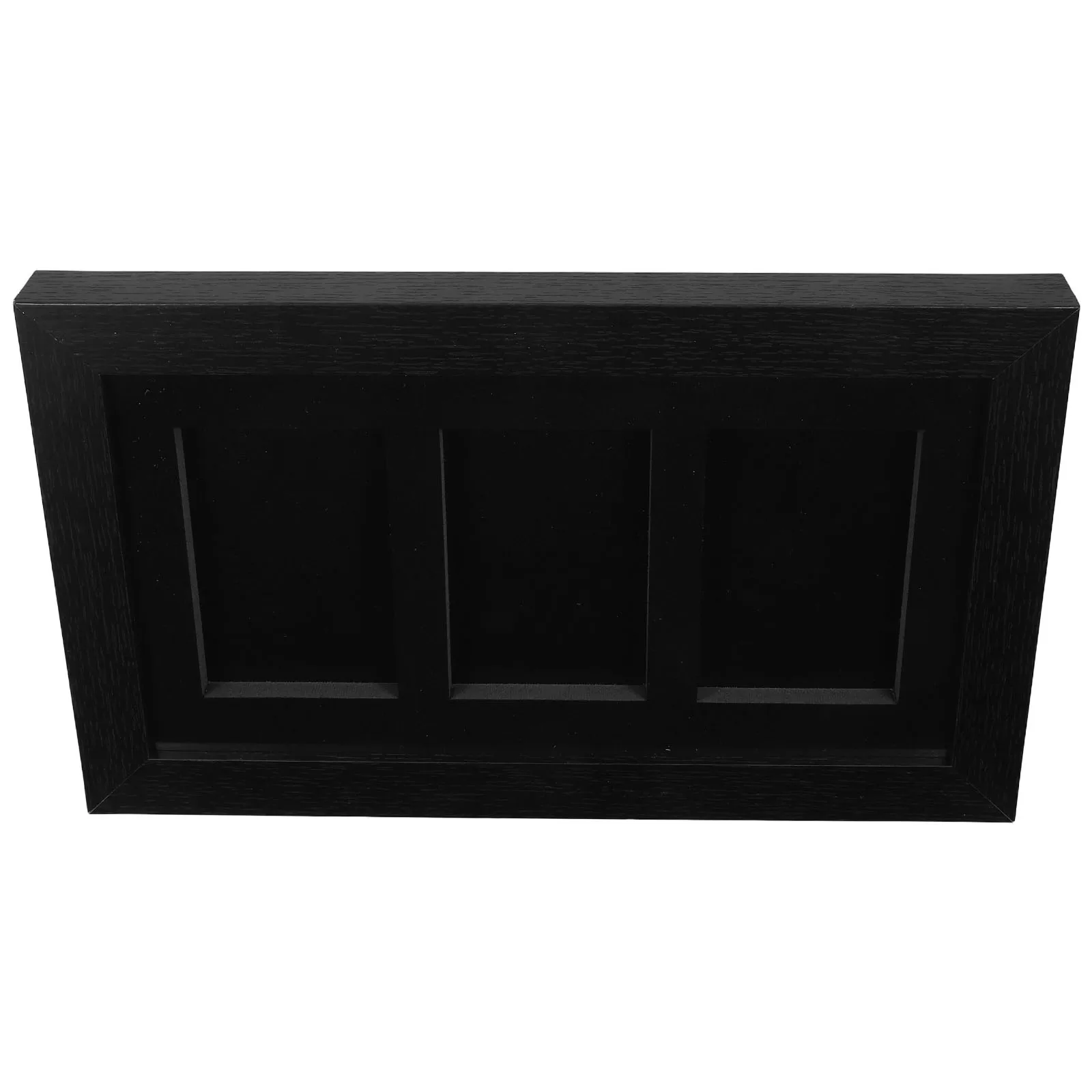 Caixa de exibição quadro para cartões fixado na parede titular do cartão de negociação esportes caso de exibição coletor vitrine organizador