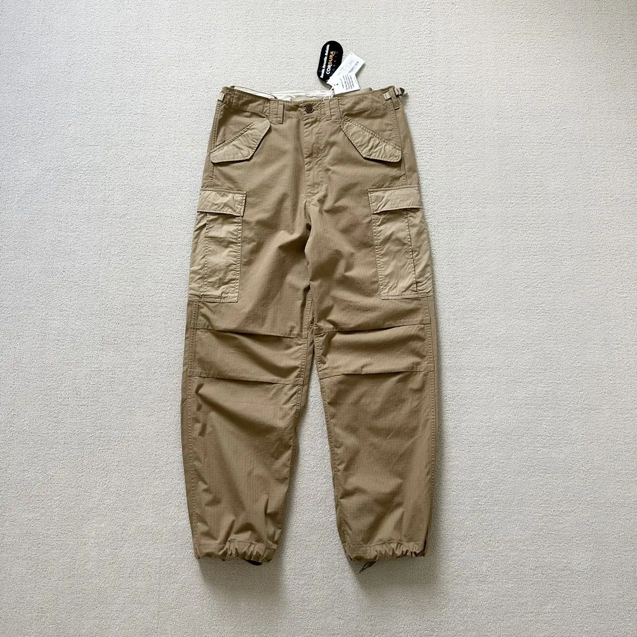 Orders Exported to Japan Nana Mika Cargo Pants Color Matching M5 Big Pocket Drawstring Loose Cargo Casual Pants 24fw