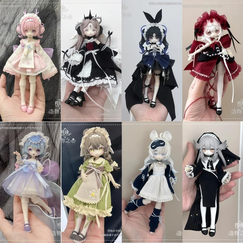 

Meki Creaters'S Essence 1/12 Mjd Series слепая коробка аниме фигурка подвижная кукла настольный орнамент коробка-сюрприз игрушки подарки для девочек