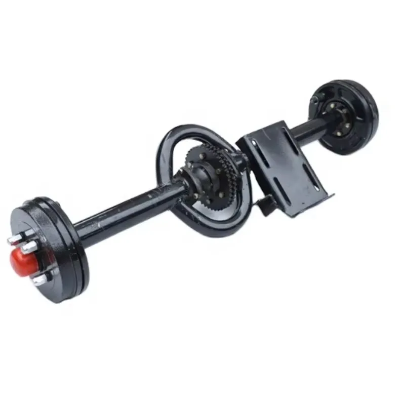 

High Quality ATV Accessories Electric Vehicle 830mm 930mm Rear Axle Classic Old Chain Style Special for Tricycle