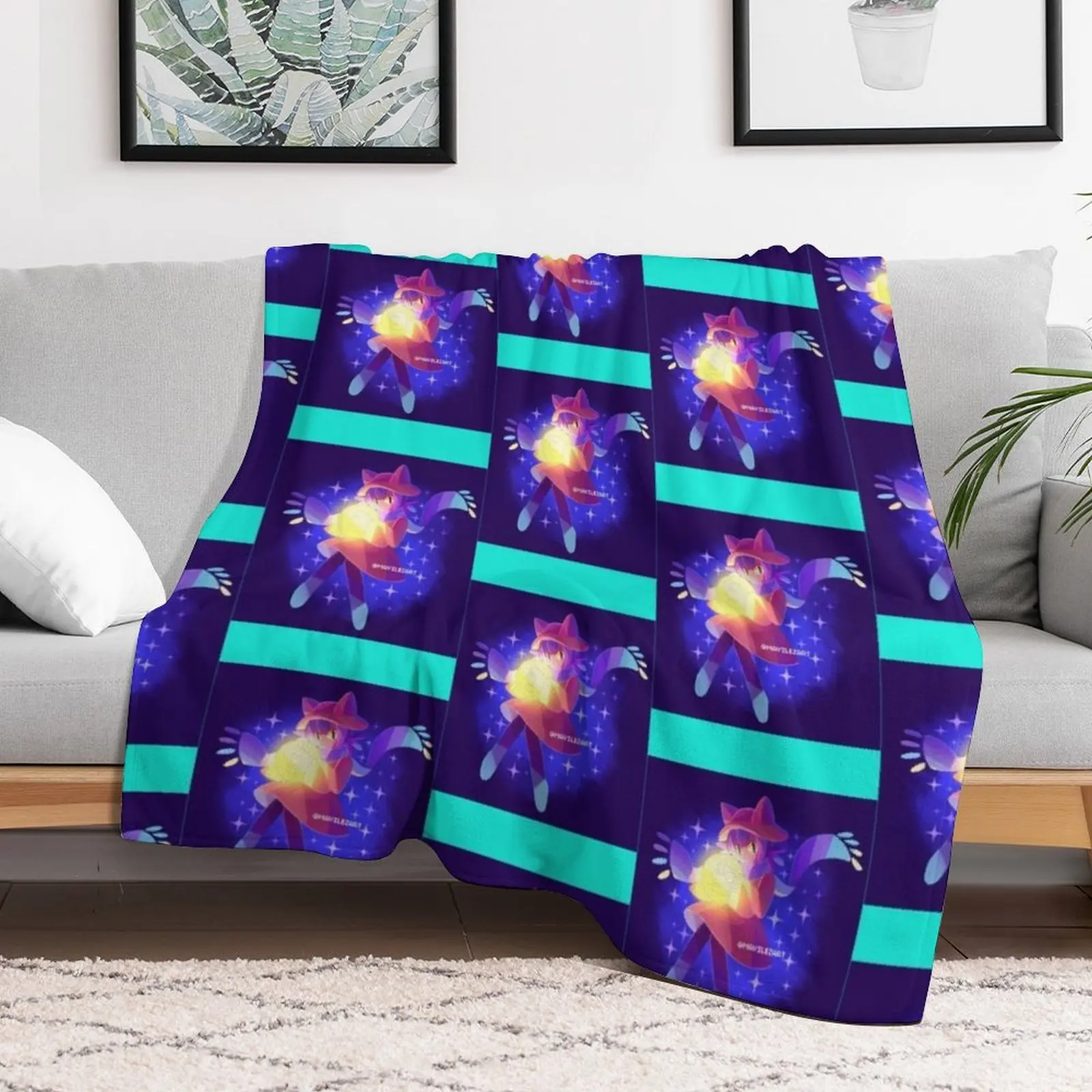 oneshot niko cute Throw Blanket Winter beds Travel Blankets