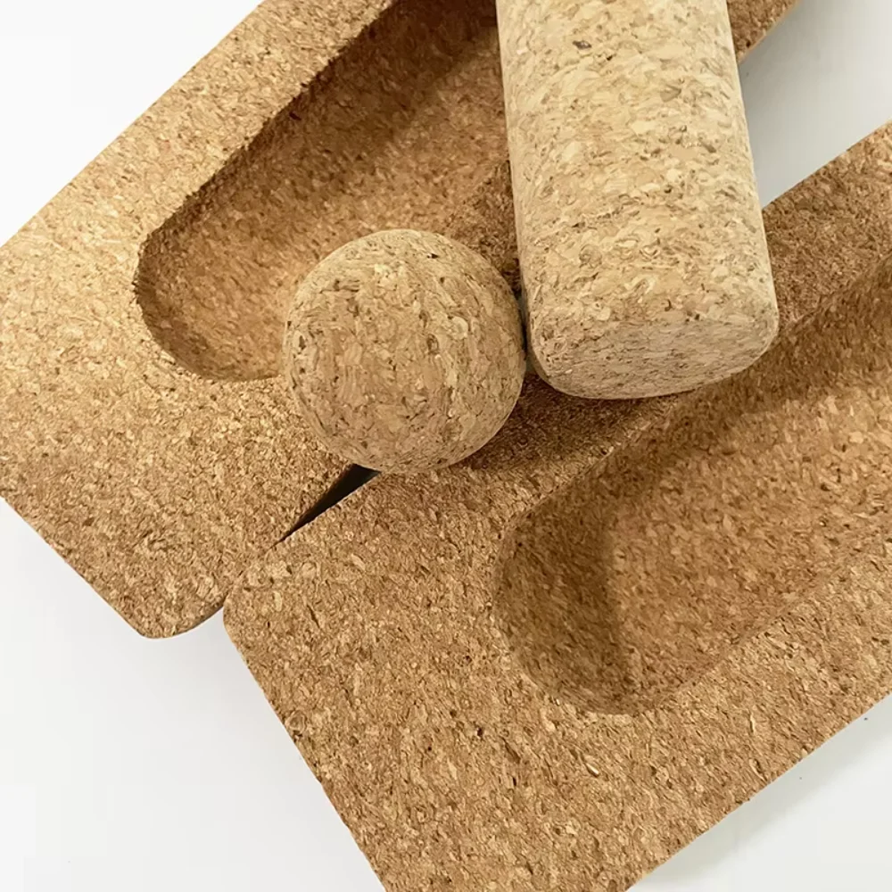 Cork Yoga Blocks Ankle Balance - огляд і ціна Wobble Board Balance