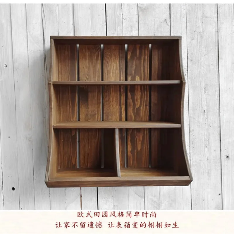 Miscellaneous goods: solid wood wall cabinets, wall cabinets, wooden, wall-mounted vintage storage, storage bo
