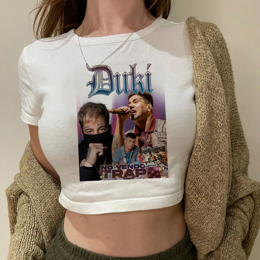 УКОРОЧЕННЫЙ ТОП Duki 2000s с графическим рисунком, уличная одежда для девушек, футболки yk2 90-х годов, укороченный топ