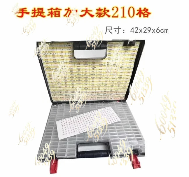 apply to Car key blank storage box, organizer box, tool box, suitcase, key embryo head, key material box