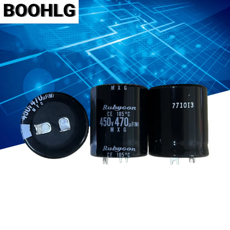 2PCS 470UF 450V Electrolytic Capacitor 450V 470UF 35X40 Square Pin, Chip Pin