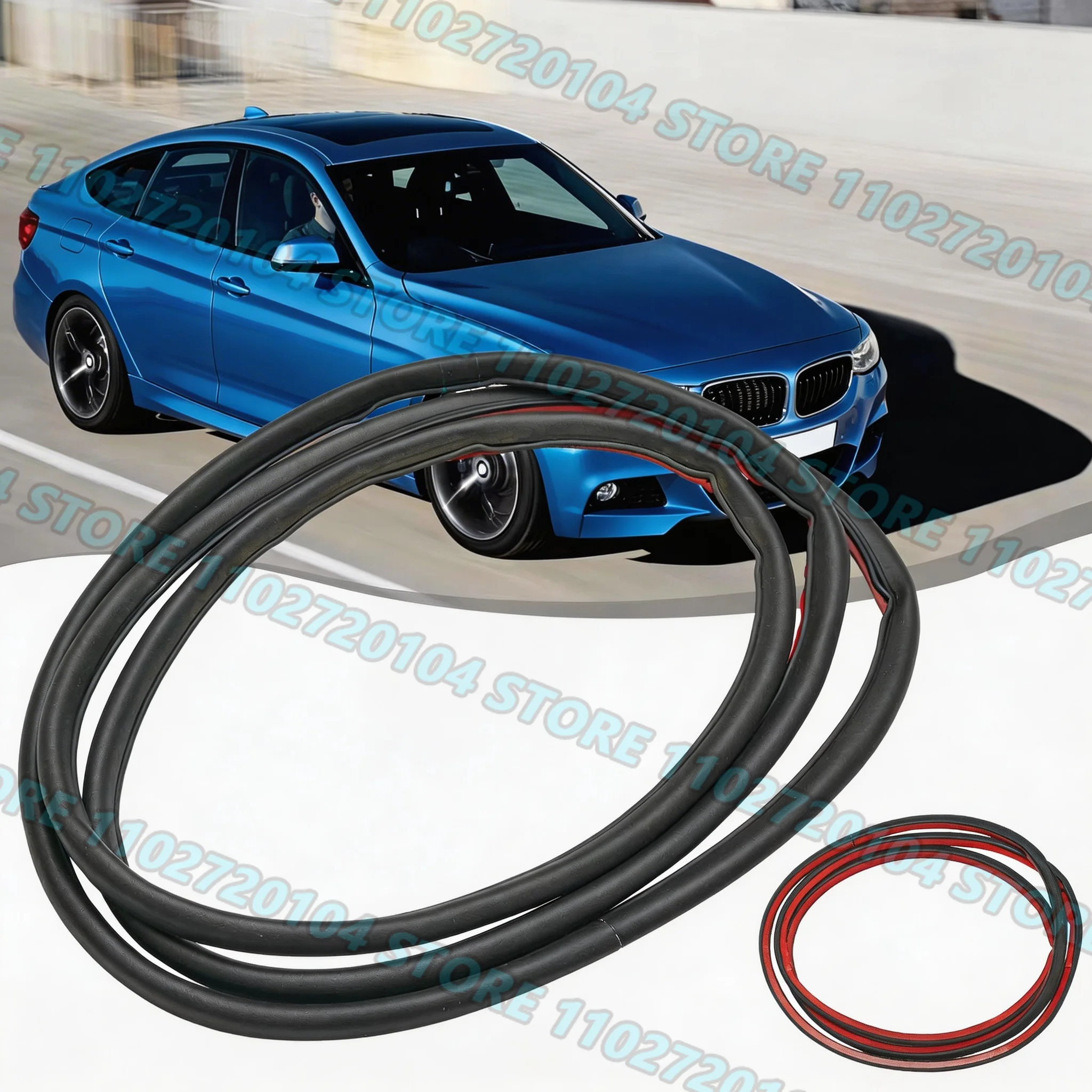 

Резиновая уплотнительная лента для дверей BMW 2010-2017 528i 528iX 535d, звукоизоляционная, артикулы 51767182269, 51767182287, 51727278503, 51727278506