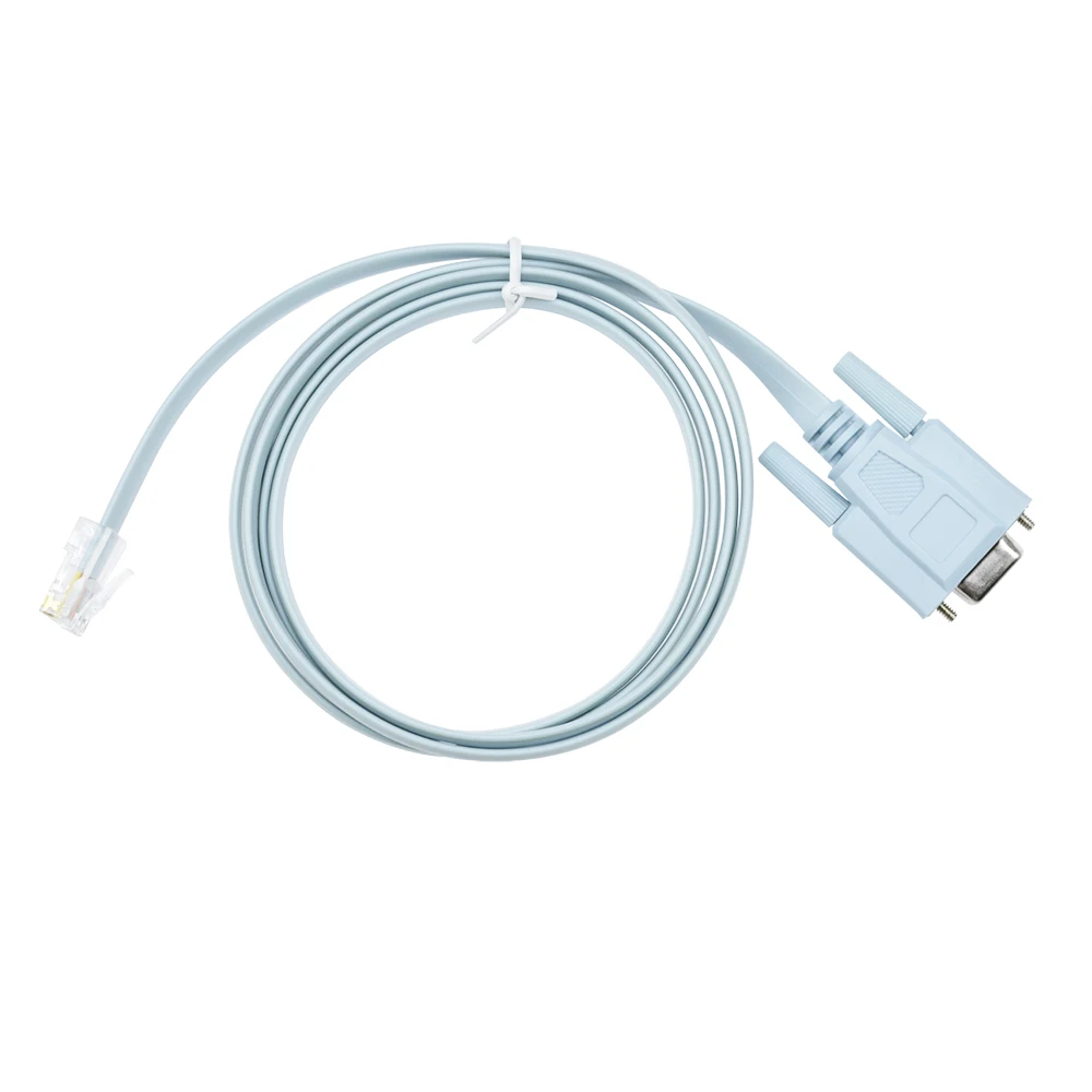 USB Console Cable RJ45 Cat5 Ethernet To Rs232 DB9 COM Port Serial Female Routers Network Adapter Cable Length 1.5m