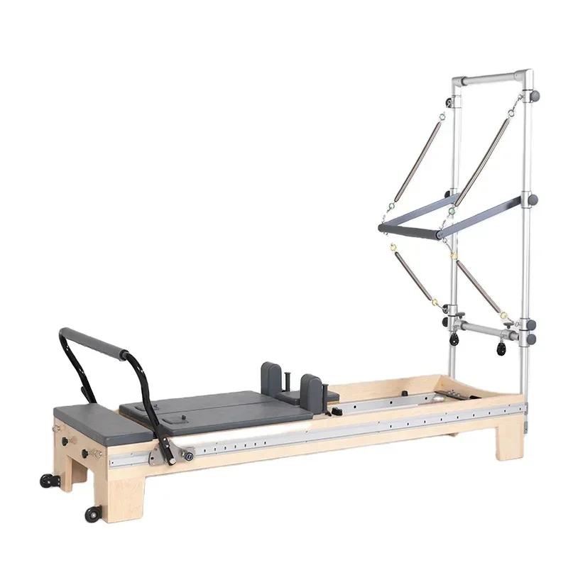 

XdsDeren Pilates EquipmentNew Pilates Movement Wooden Reformer Fitness Yoga Equipment Core Bed Maple Double Slide Half Tower Pil