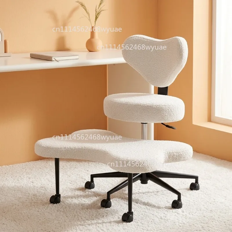 Spot Modern Comfortable Cross-legged Lazy Chair Squatting Computer Seat, Suitable For Long-term Sitting In Dormitories And Offic