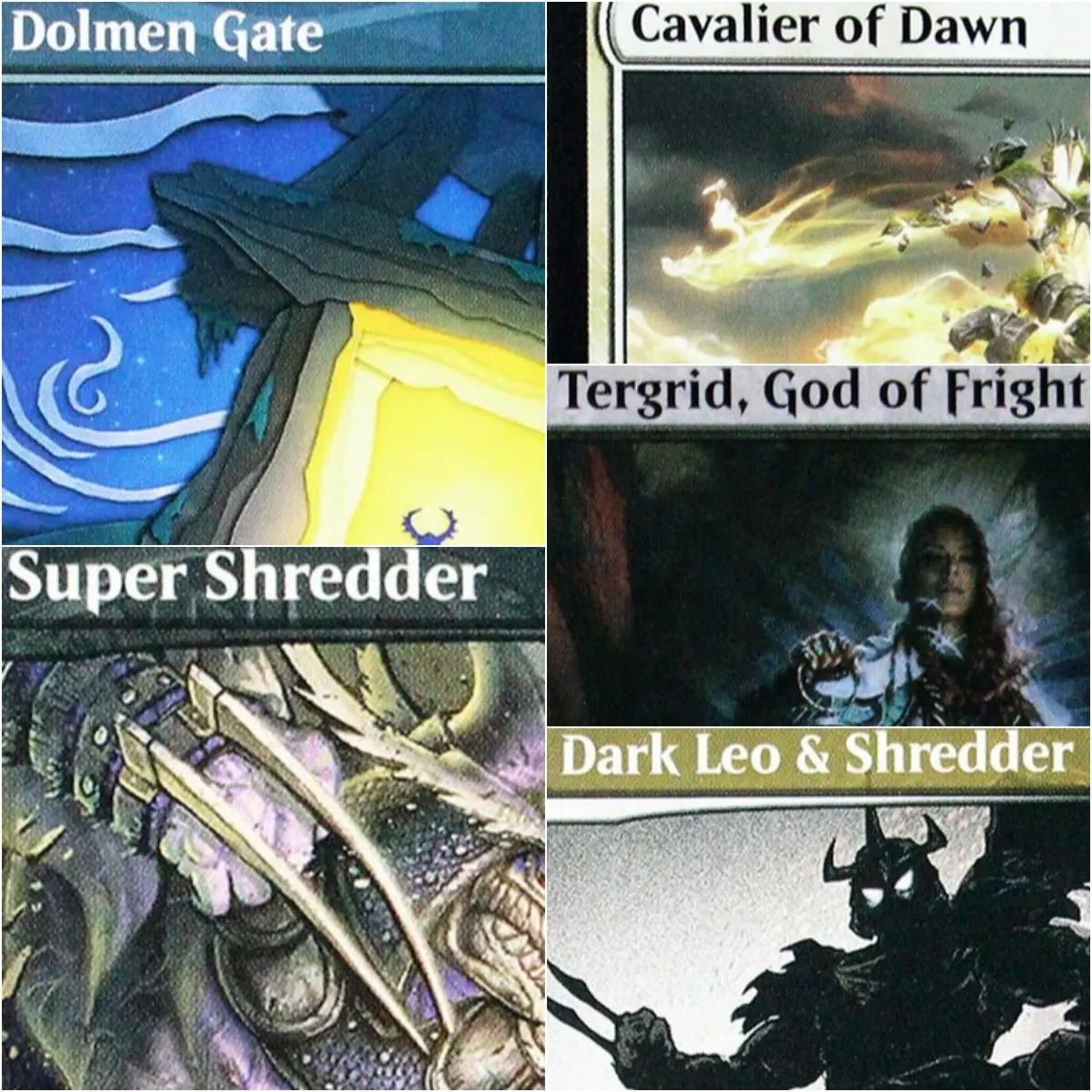 Коллекционные карты TMT/PZA: Super Shredder/All Will Be One/Trouble in Pairs, TCG M Proxy Cards, качественные игровые карты для настольных игр