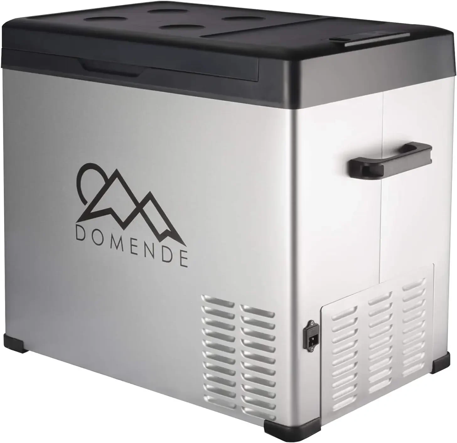 Domende 12 volts geladeira 54qt portátil freezer refrigerador elétrico compressor geladeira de carro para carro caminhão veículo rv barco ao ar livre