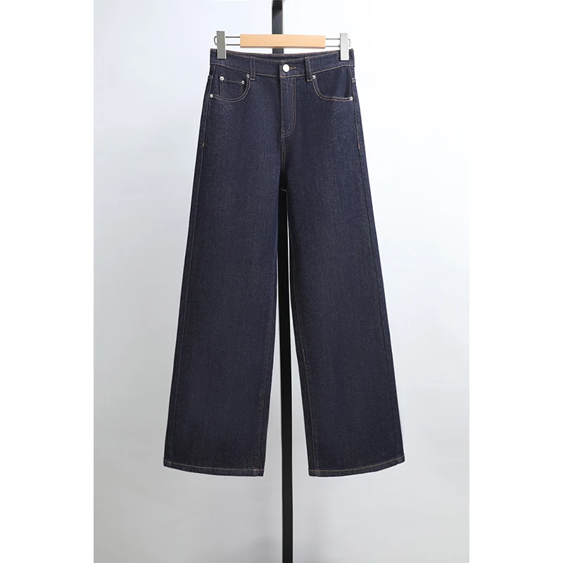 

Awei Spring New Arrival Casual High Waist Straight Leg Stretchy Jeans Long Pants Women's Faion Brand Domestic Clothing