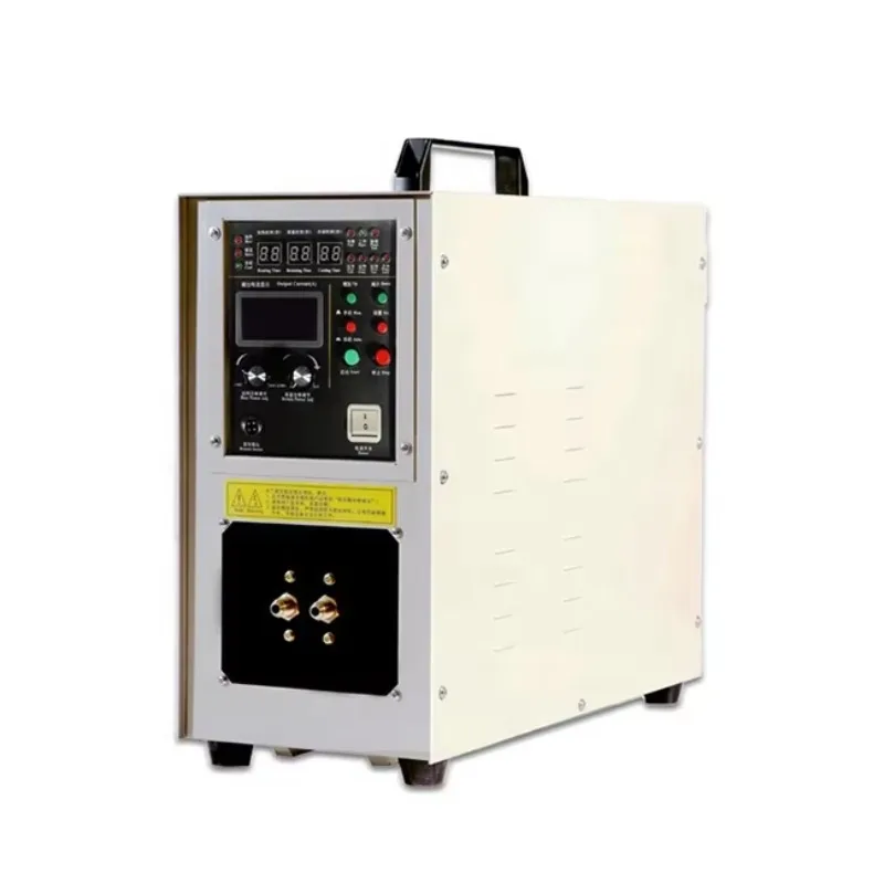 60kW Induction Heating Machine 60KW Induction Heater With Electric Energy Meter 70ML Crucible