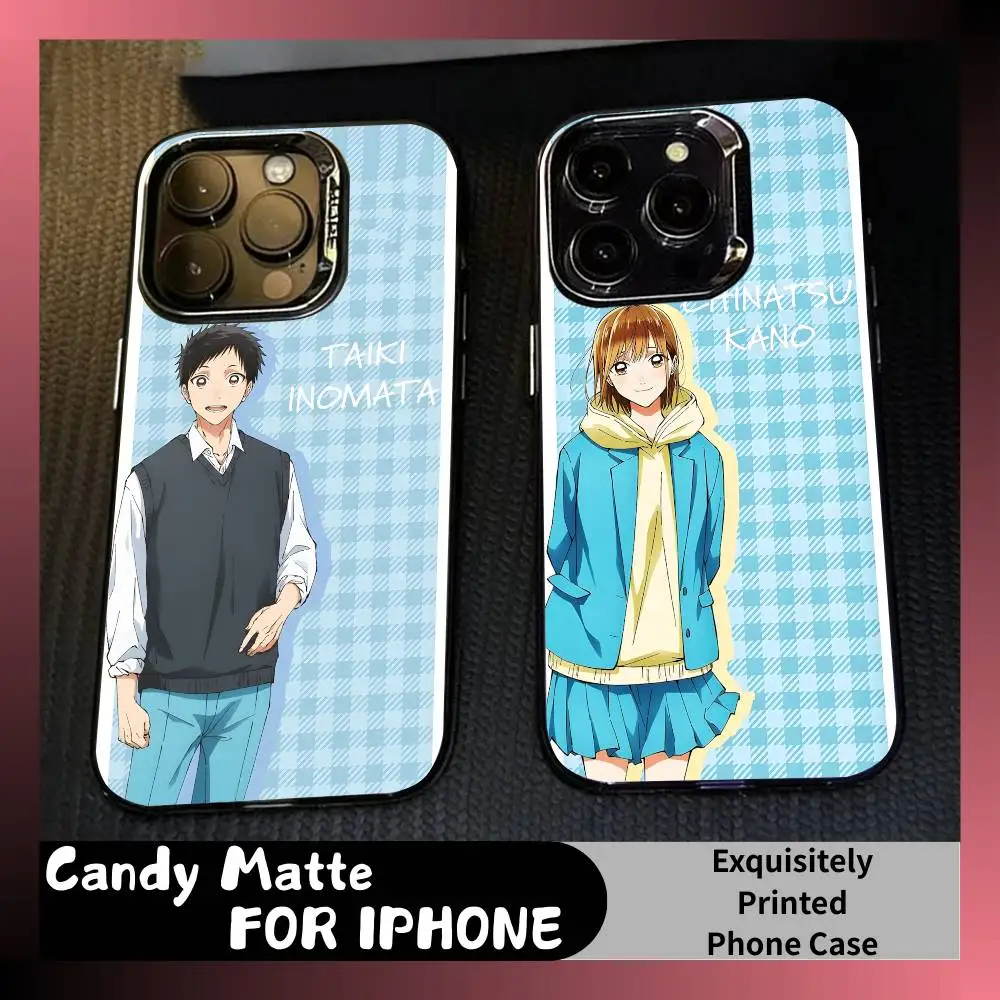 

BB-Box T-Taiki X Chinatsu Couple Phone Case For iPhone 16 17 15 14 12 13 Pro Max Black Candy Matte Shockproof Cover