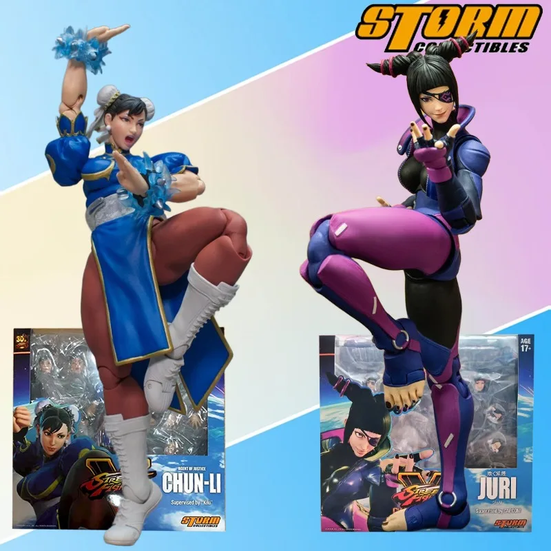 

Storm Collectibles Genuine CHUN-LI AND Han Zhuli - STREET FIGHTER V ACTION FIGURE Finished Product Movable Model Exquisite Toys