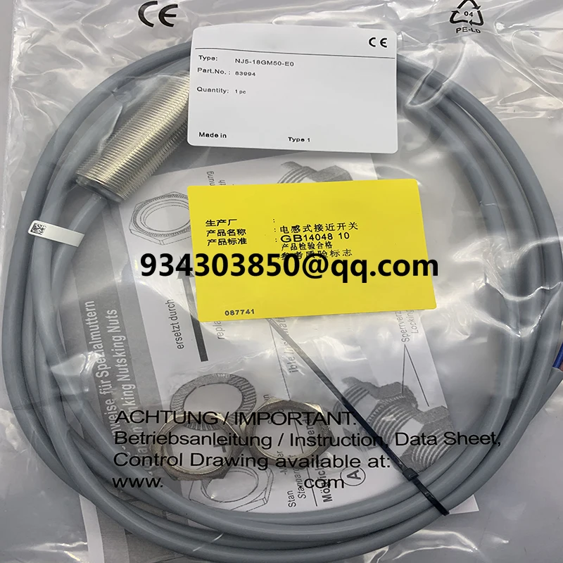 

brand new Proximity switch NJ5-18GM50-E0 NJ5-18GM50-E2 NJ5-18GM50-E3 One year warranty