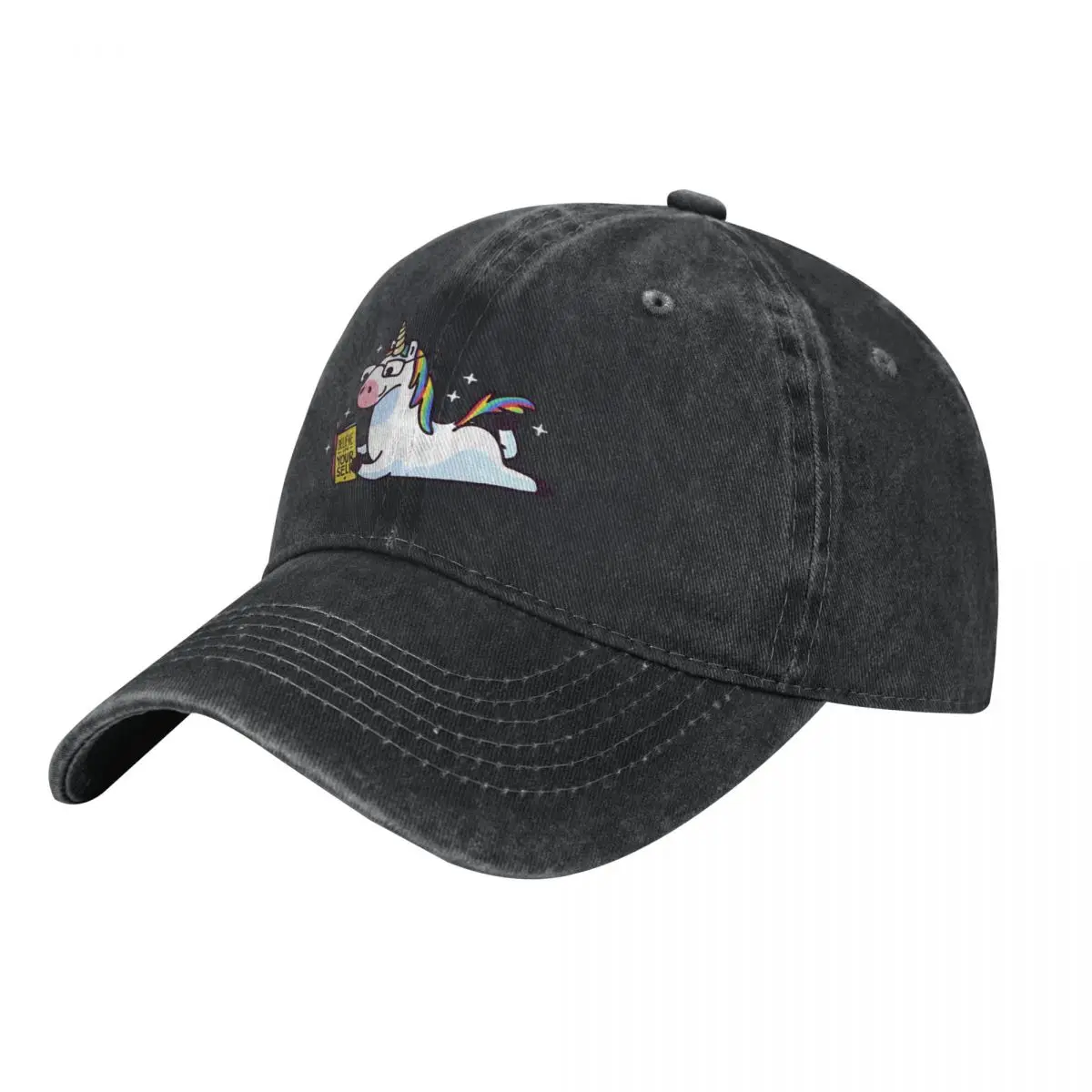 

Unicorn Believe In Yourself Magically Fabulous II Baseball Cap Cotton Hats Cowboy Caps Unisex