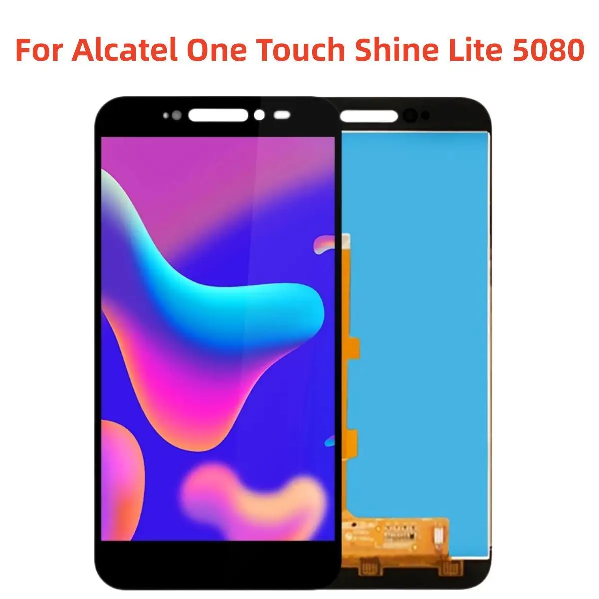 LCD For Alcatel One Touch Shine Lite 5080 5080D OT5080 5080X 5080A LCD Display touch panel Screen front glass Digiziter Assembly